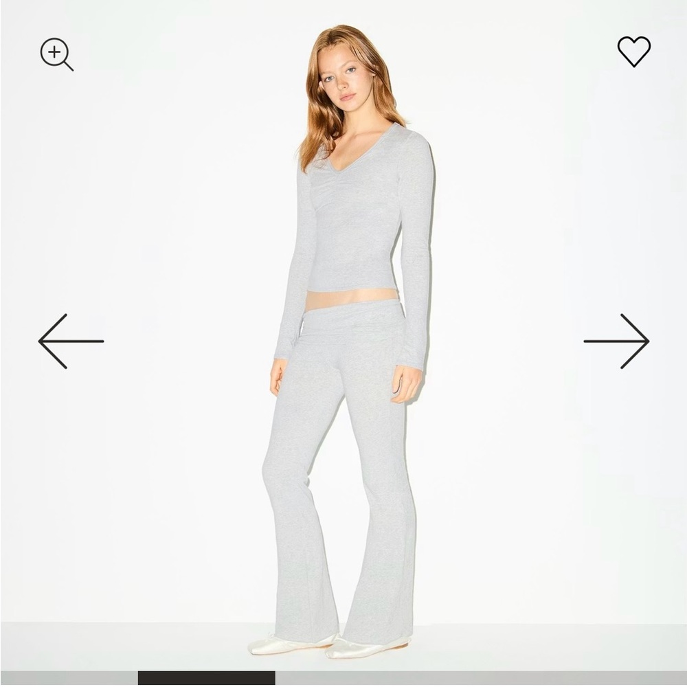 SKIMS SOFT LOUNGE FOLD OVER PANT